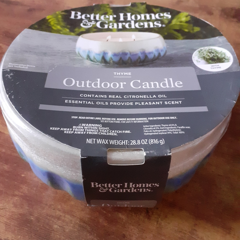 Better Homes & Garden Thyme Outdoor candle